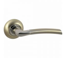 Ручка дверная алюминиевая матовый никель Вантаж V40D AL 