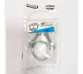 Двойной хомут Boutte стальная нить, 19-22 мм, 2 шт. 0204885 