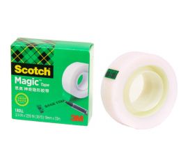 Невидимая клейкая лента SCOTCH 810 Magic в коробочке, 19 мм х 33 м 7100024666 