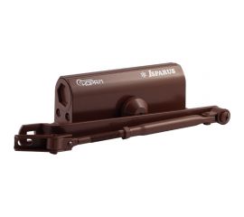 Дверной доводчик с фиксацией НОРА-М Isparus 430F (морозостойкий; от 50 до 110 кг; коричневый) 18407 