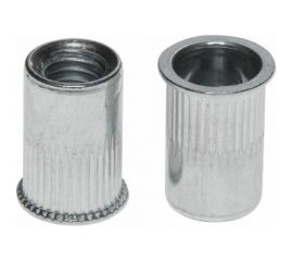 Резьбовая заклепка STARFIX М5, уменьшенный бортик, белый цинк, 50 шт. SMZ1-06857-50 