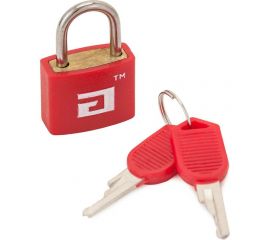 Навесной замок для чемоданов Аллюр ВС1Л-20 красный, d=2,8 мм 8498 