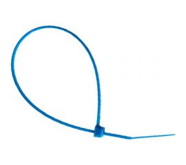 Нейлоновые стяжки FORTISFLEX КСС 4х200 синий 100 штук 55113 