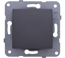 1-клавишный выключатель Panasonic модуль, тёмно-серый Karre Plus WKTT0001-2DG 