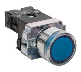 Кнопка BW61 с подсветкой 24В синяя NO PROxima EKF xb2-bw61-24 