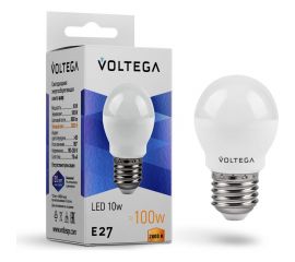 Светодиодная лампа VOLTEGA Simple Candle 10W 2800 E27 8455 