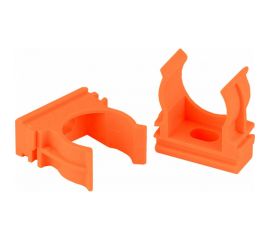 Крепеж-клипса ЭРА CLIP25OR для труб d-25 мм, оранжевая Б0051808 