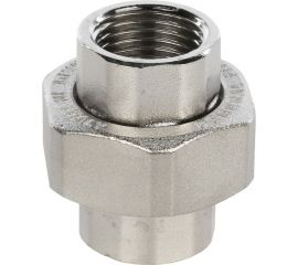 Никелирова��ное разъемное соединение американка STOUT ВВ RG008Q0SGHT6PS 