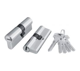 Цилиндровый механизм Fuaro 200 ZA 60 mm /25+10+25/ CP хром 5 кл. 40339 