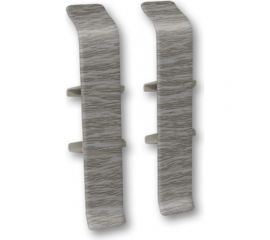 Соединитель для плинтуса DECONIKA (70 мм, 210 Дуб пепельный, 2 шт.) Д-П70-С-Ф2 210 ДУБ ПЕП 