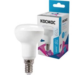 Лампа Космос LED рефлектор R50 8Вт Е14 230v 4500K Lksm_LED8wR50E1445 