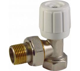 Регулирующий клапан для радиатора СТМ ТЕРМО ручной, угловой, 3/4 CARAVH34 