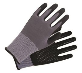 Трикотажные перчатки с нитриловым покрытием ULTIMA ПВХ-точка на ладони ULT825/S 