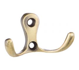 Мебельный крючок KERRON Д55 Ш30 В30, античная бронза KR 0010 AB 