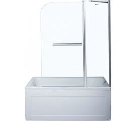 Шторка для ванны Aquanet 150x120, стекло 6 мм, прозраная 00209412 