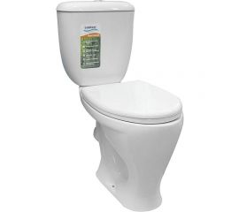 Унитаз-компакт Santeri Воротынский белый, нижний подвод 1.P401.7.S00.00B.F 023-1629 