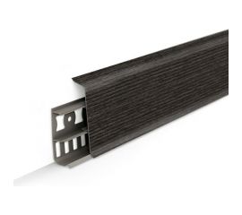 Напольный плинтус DECONIKA (85 мм; 2,2 м; 352 каштан серый; 1 шт.) Д-П85 352 КШТ СЕР 