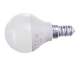 Светодиодная лампа Ecola globe LED Premium 7,0W G45 220V E14 2700K шар композит 82x45 K4QW70ELC 