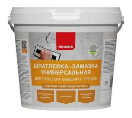 Шпатлевка для выбоин и трещин NEOMID ЭЭ 1,4 кг Н-Шпат-трещ/1,4 
