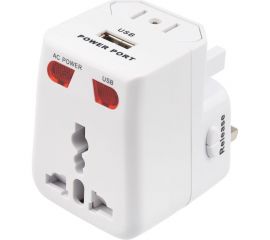 Сетевой адаптер REXANT Путешественник с USB 11-1051 