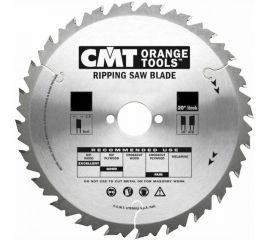 Диск пильный по дереву (216х30х2,8/1,8 мм; Z24) CMT 290.216.24M 