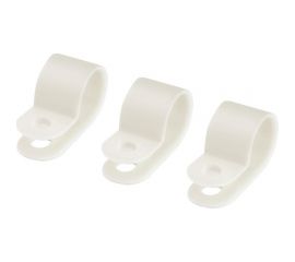 Нейлоновая крепежная скоба TDM СКН-20, белая, 100 шт. SQ0514-0206 