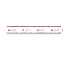 Акриловый герметик ECOROOM AS-11 для заделки швов и трещин, белый, 600 мл E-Герм-7134 Бел 