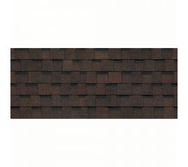 Ламинированная черепица DOCKE PIE DRAGON EUROPA тёмно-коричневый ZRLU-1171 