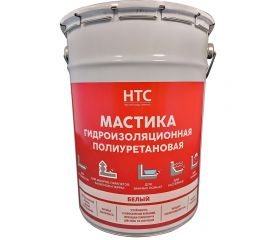 Мастика гидроизоляционная полиуретановая CEMMIX HTC 25 кг белый 84735839 