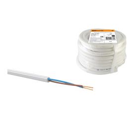 Провод TDM ПВС 2х2,5 ГОСТ 5м, белый SQ0118-0004 