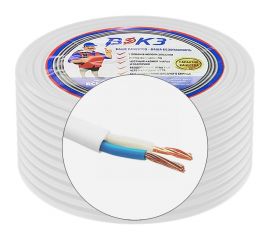 Электрический кабель ПГВВП (ШВВП) ВЭКЗ 2x2,5 мм2 ГОСТ (50 м) 43867 