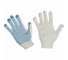 Перчатки с ПВХ СПЕЦЛЕОН 4 нити, 10 класс, 10 пар ПЕР10К4Н 