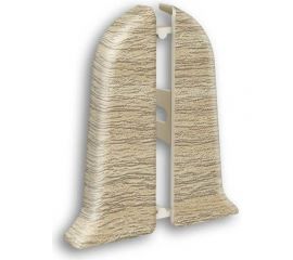 Торцевые заглушки для плинтуса DECONIKA (85 мм; 213 Дуб северный; 2 шт.) Д-П85-Тп-Ф1 213 ДУБ СЕВ 