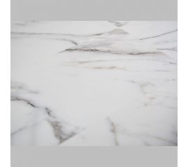 Виниловый пол с подложкой Lamiwood AQUAMARINE (Мрамор Бьянко; класс 43; 5 мм, микрофаска; 1,86 кв.м) M-01 