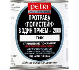 Полиуретановый цветной лак PETRI Polystain Тик PT-P 