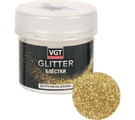 Сухие блёстки VGT PET GLITTER (золото) 0,05 кг 11607574 