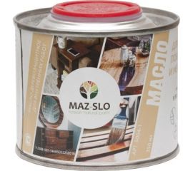 Масло для рабочих поверхностей и мебели MAZ-SLO цвет Тик 0.35л 8076007 