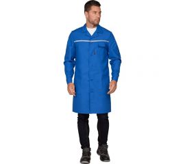 Халат ГК Спецобъединение СИБИРЯК василёк, размер 96-100, рост 182-188 Хал 528/ 96/182 