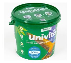 Интерьерная краска Основит Univita Studio Prime I САс991 ПМ20. База А, 2.7 л 90017 