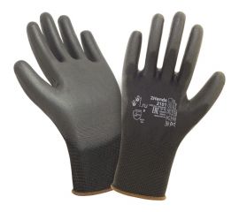 Перчатки 2Hands нейлон/PU 2101BLK- 8 