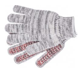 Трикотажные усиленные перчатки СИБРТЕХ гелевое ПВХ-покрытие 68182 