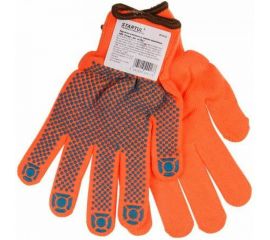 Утепленные акриловые перчатки с ПВХ-точечным покрытием STARTUL размер 9 ST7108-9 