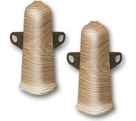 Наружный угол для плинтуса DECONIKA (70 мм; 221 Дуб янтарный; 2 шт.) Д-П70-Нк-Ф2 221 ДУБ ЯНТ 