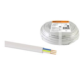 Шнур ШВВП TDM 3x0,5 ГОСТ 5м, белый SQ0120-0015 