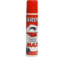 Аэрозоль от комаров и клещей BROS MAX 90 мл 706894 