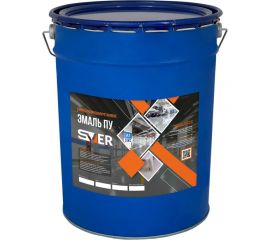 Эмаль SVER ПУ RAL 7024, 10 кг 1000147 