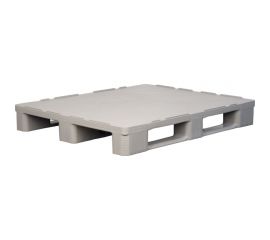 Гигиенический серый паллет 1200х1000х160 мм ТАРА 10122 