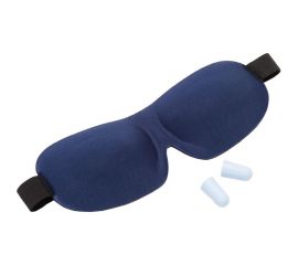 Маска и беруши для сна BRADEX 3D Сладкие сны, темно-синяя, KZ 0462 