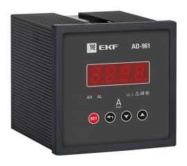 Цифровой амперметр EKF SQad-961 на панель, однофазный PROxima ad-961 