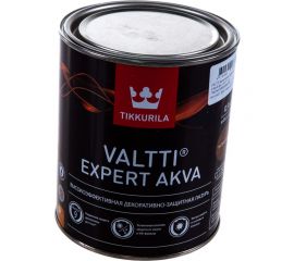 Лазурь TIKKURILA VALTTI EXPERT AKVA высокоэффективная защитная, полуматовая, палисандр 0,9л 700009595 